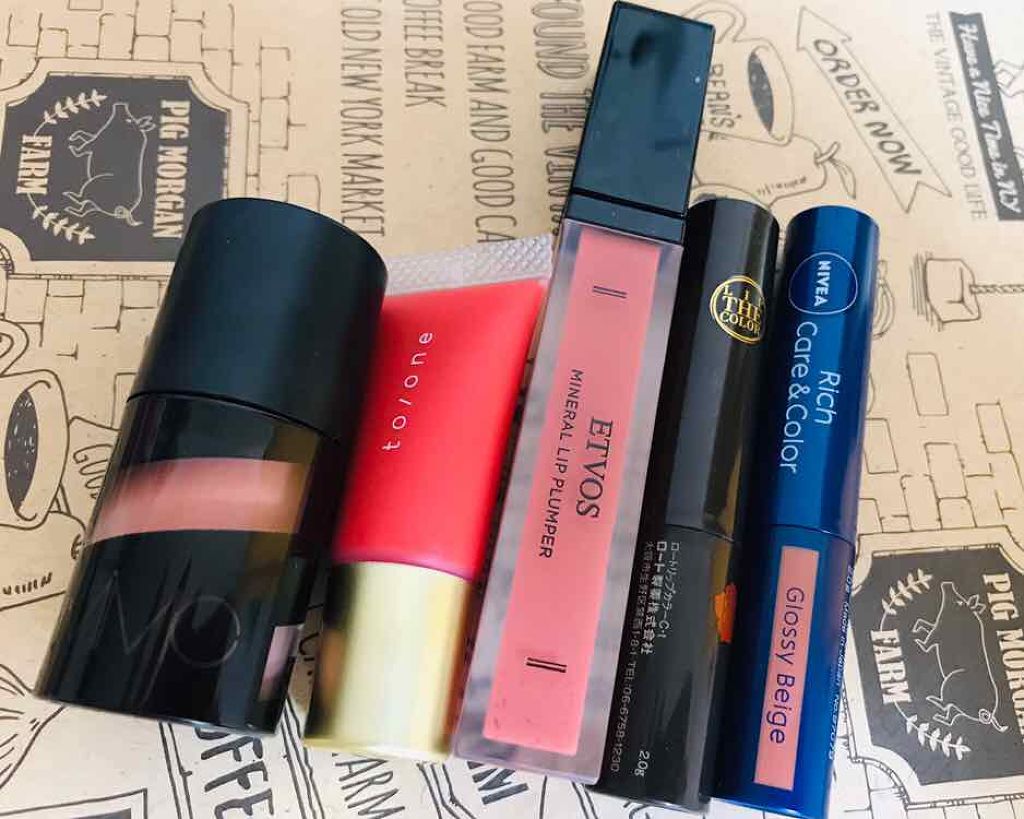 ニベア リッチケア＆カラーリップ/ニベア/リップクリームを使ったクチコミ（1枚目）