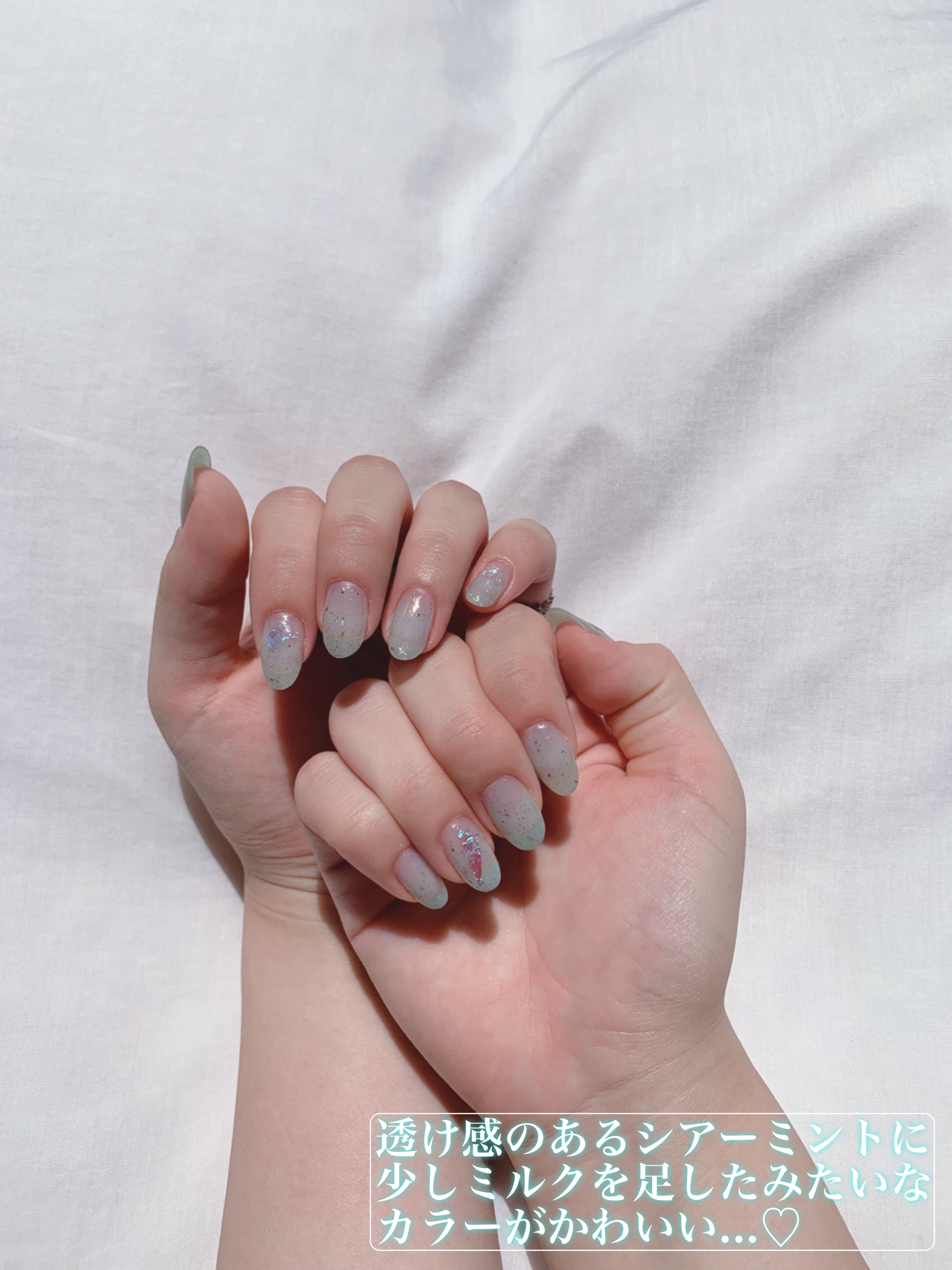 ジェルネイル（ライト対応）/セリア/ジェルネイルを使ったクチコミ（2枚目）