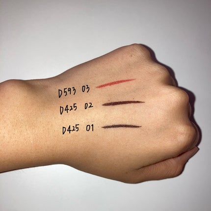 PRETTY EYES 102ローズパープル/xixi/リキッドアイライナーを使ったクチコミ(3枚目)