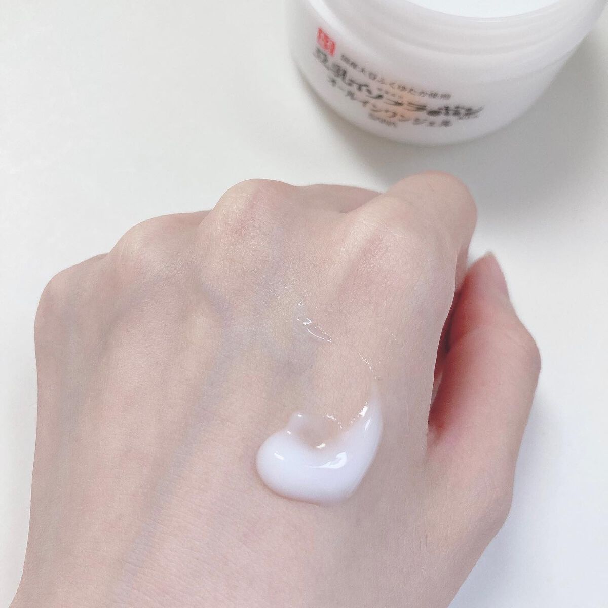 とろんと濃ジェル NC /なめらか本舗/オールインワン化粧品を使ったクチコミ(4枚目)