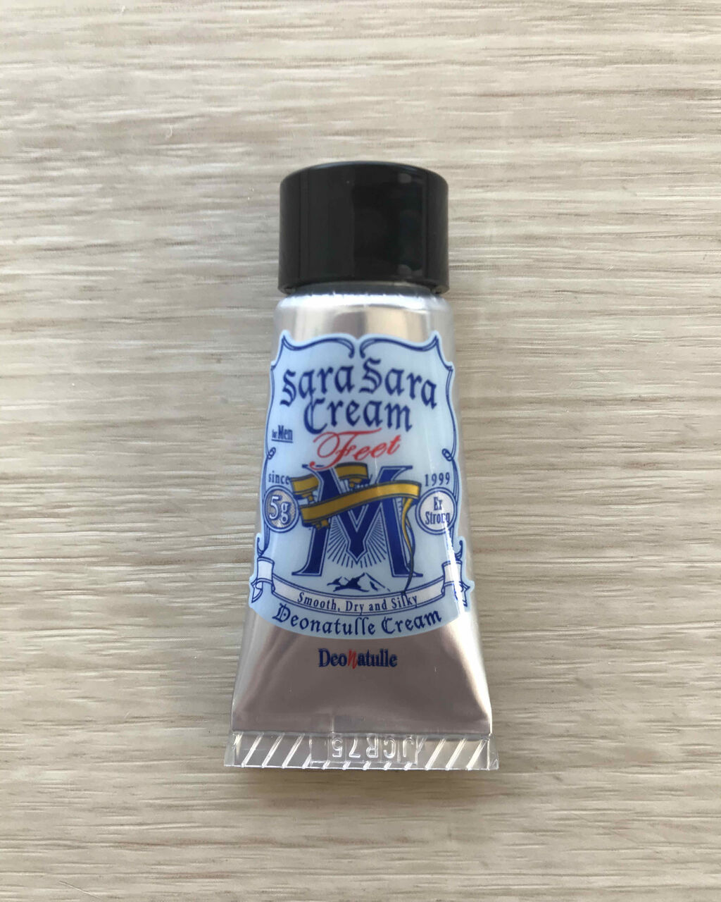 薬用男足指さらさらクリーム/デオナチュレ/デオドラント・制汗剤を使ったクチコミ（1枚目）