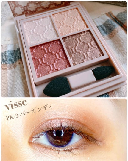 グロッシーリッチ アイズ N/Visée/アイシャドウパレットを使ったクチコミ(1枚目)