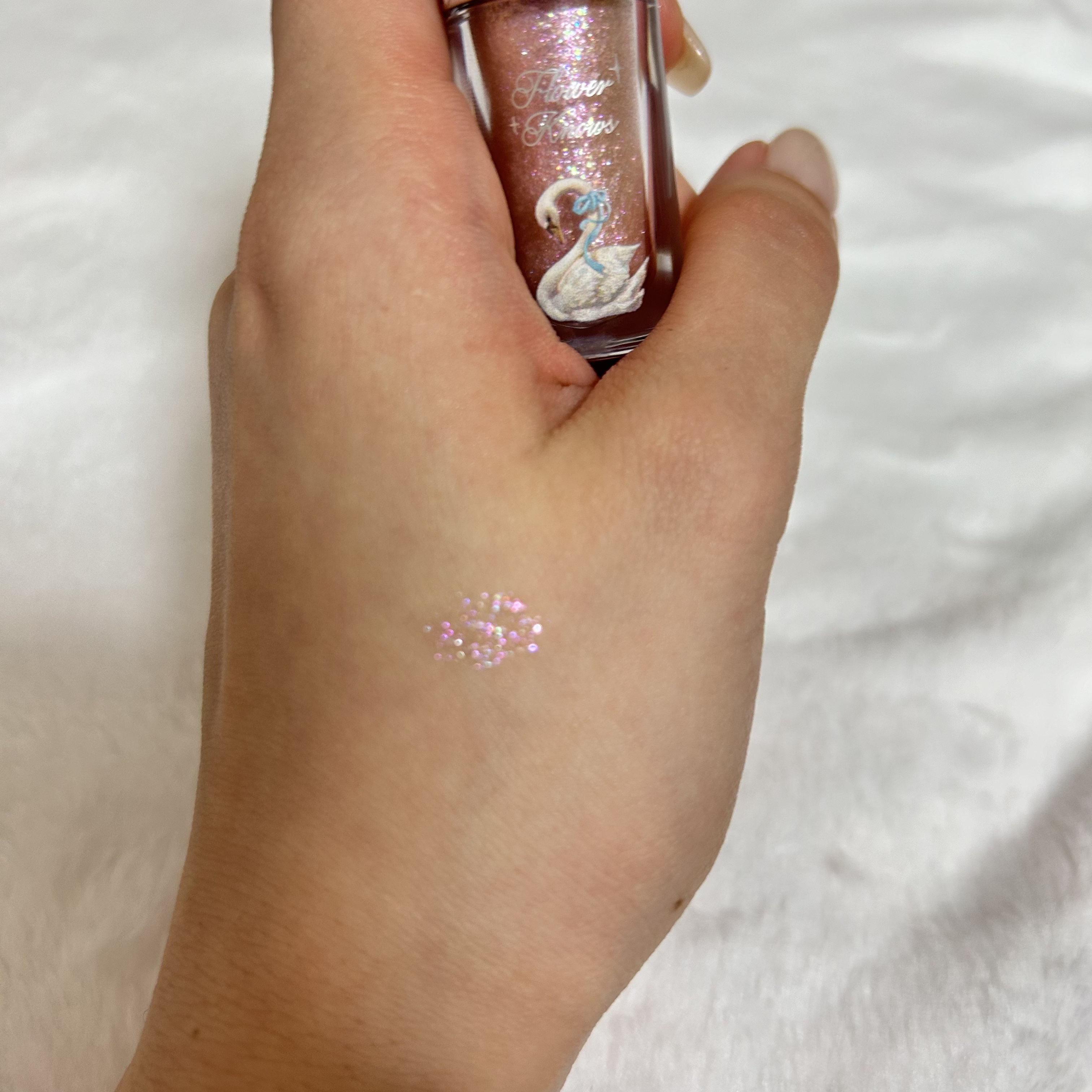 フラワーノーズスワンバレエシリーズ アイシャドウパレット/FlowerKnows/アイシャドウパレットを使ったクチコミ（3枚目）