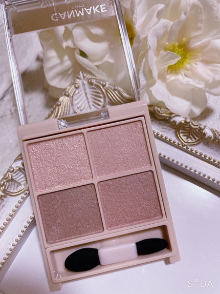 シルキースフレアイズ(マットタイプ)/キャンメイク/アイシャドウパレットを使ったクチコミ(2枚目)