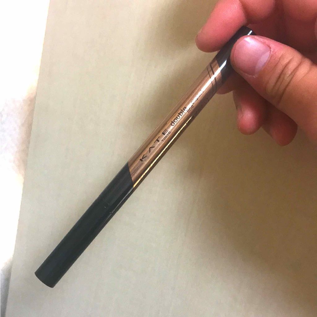 ダブルラインフェイカー/KATE/リキッドアイライナーを使ったクチコミ（1枚目）
