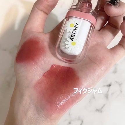 ジェルフィットティント/AMUSE/リップティントを使ったクチコミ(7枚目)