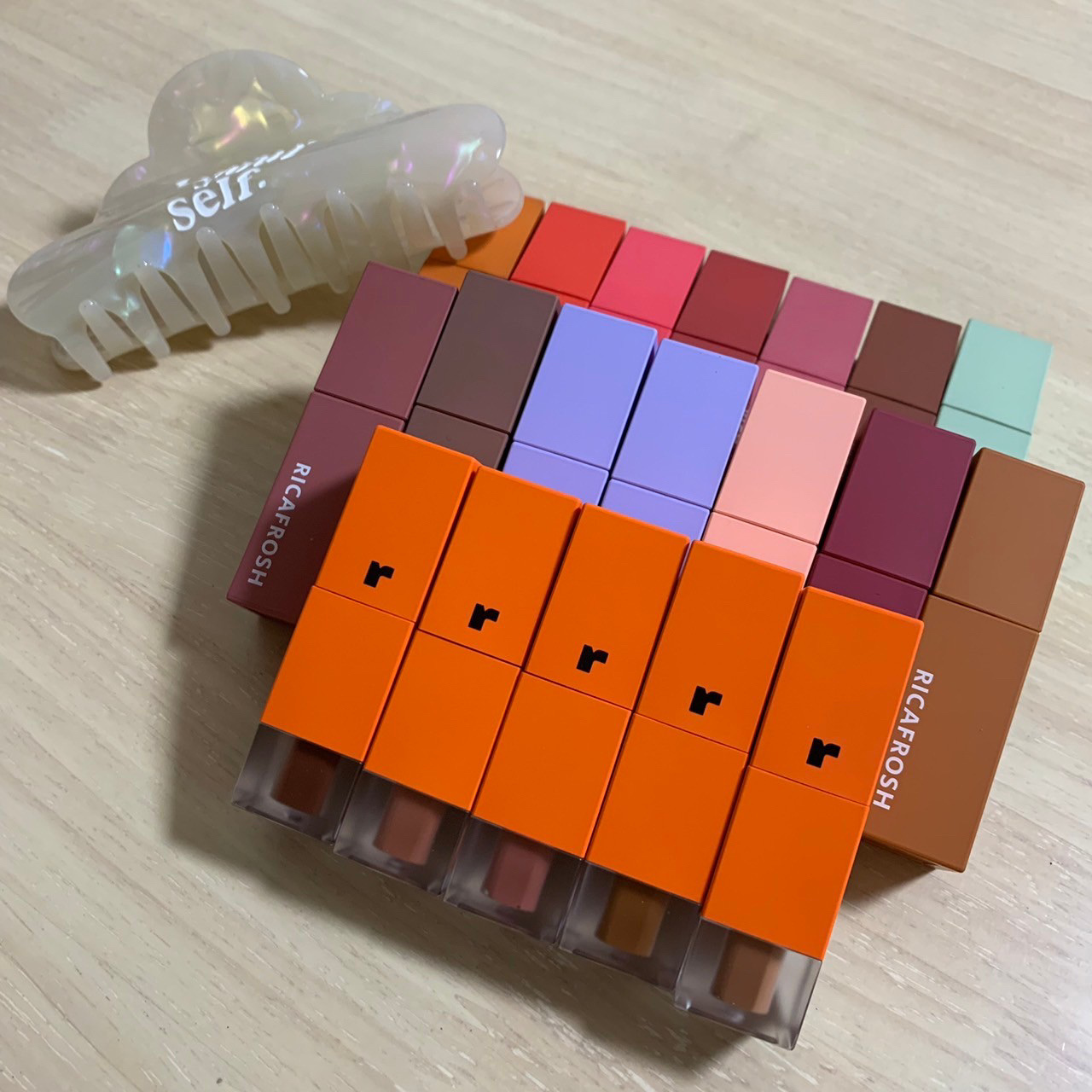 ジューシーリブティント/RICAFROSH/リップティントを使ったクチコミ（1枚目）