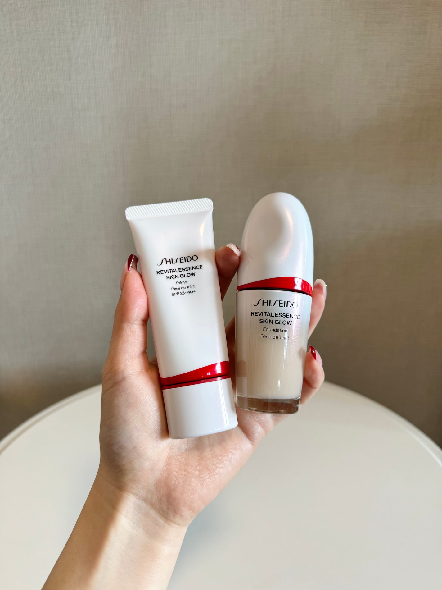 エッセンス スキングロウ ファンデーション/SHISEIDO/リキッドファンデーションを使ったクチコミ(1枚目)