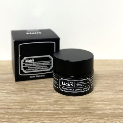 ミッドナイトブルーカーミングクリーム/Klairs/フェイスクリームを使ったクチコミ(3枚目)