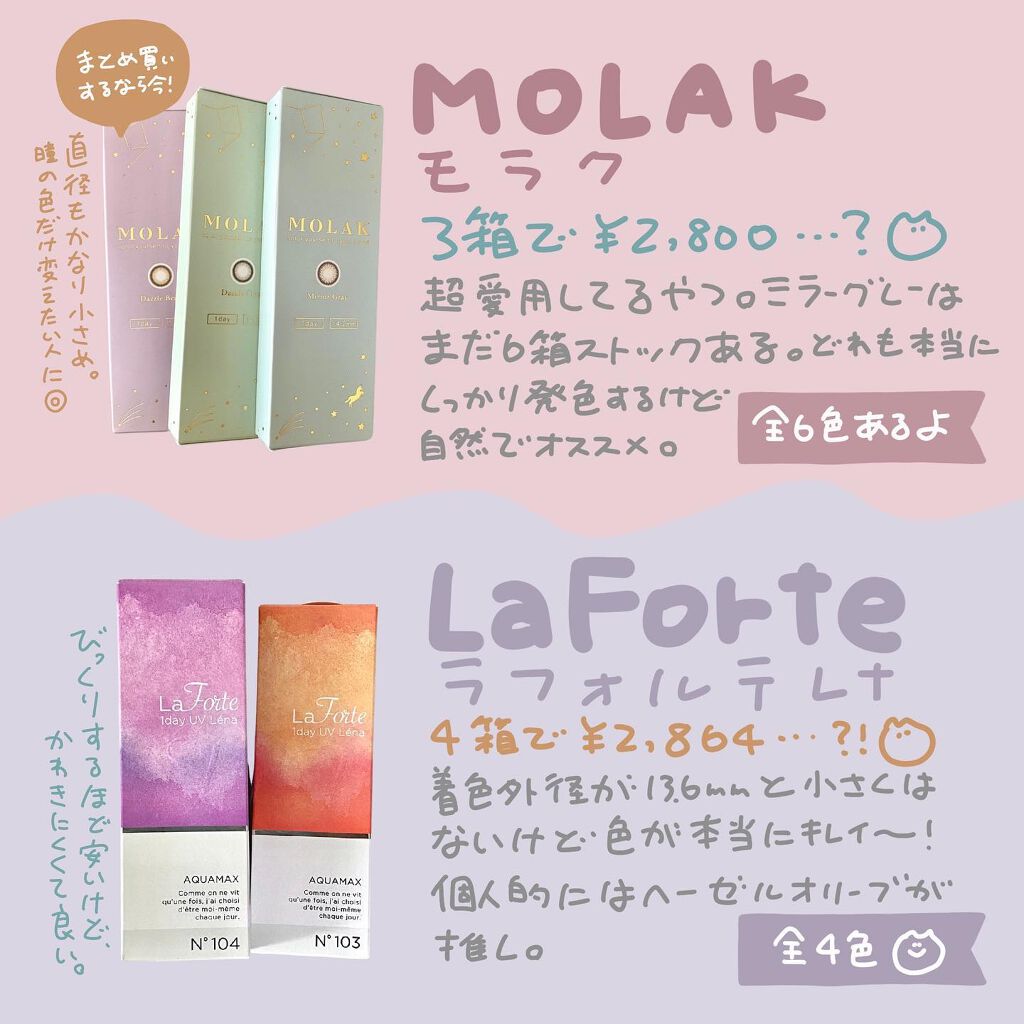 MOLAK 1day/MOLAK/ワンデー(1DAY)カラコンを使ったクチコミ(3枚目)