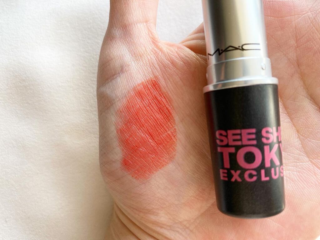リップスティック シー シアー トーキョー (限定)/M・A・C/口紅を使ったクチコミ（2枚目）