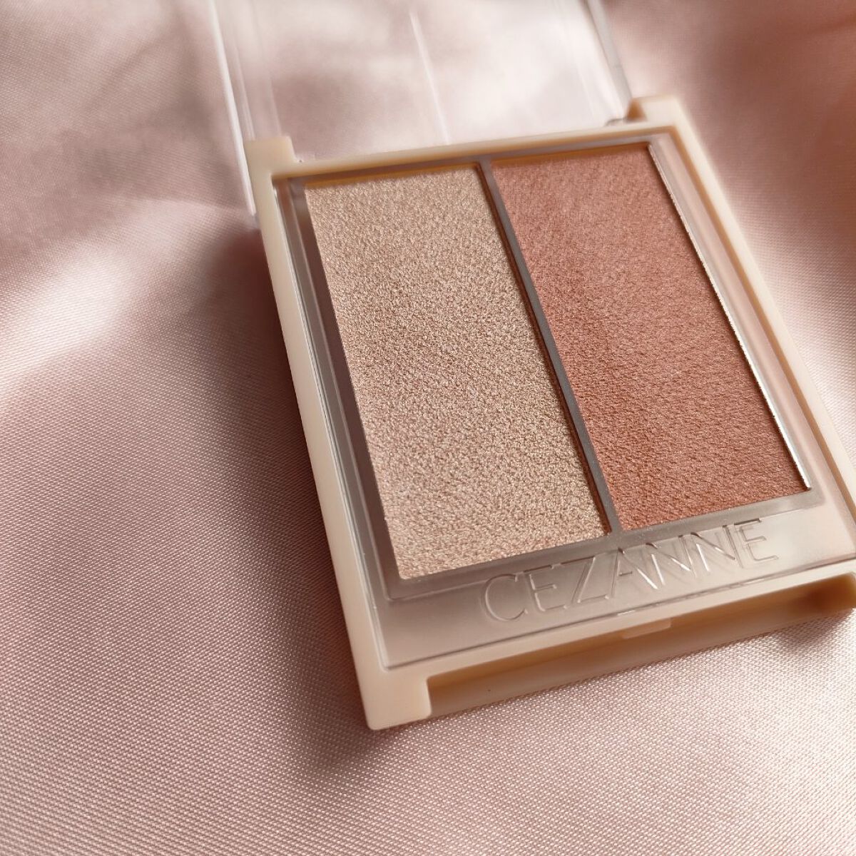 フェイスグロウカラー/CEZANNE/クリームハイライトを使ったクチコミ（2枚目）