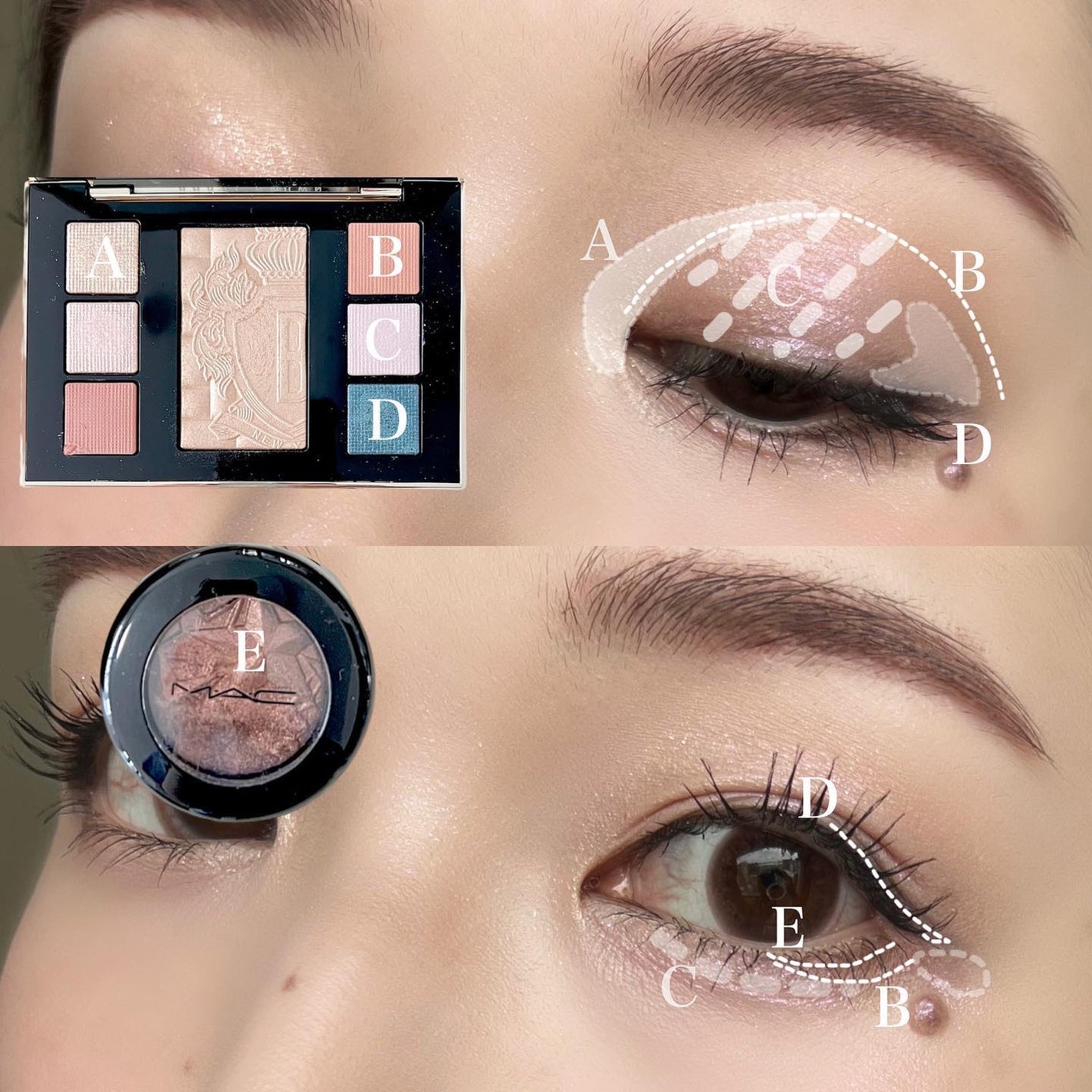 ムーンストーン グロウ リュクス アイ & チーク パレット/BOBBI BROWN/アイシャドウパレットを使ったクチコミ(2枚目)