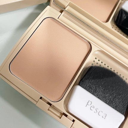 Pesca(ペスカ) ピクジェリークセラムパウダリーBB-SPのクチコミ「ピクジェリーク セラム パウダリーBB -EX♡
パウダーなのに、粉っぽさなし‼️
大人の肌.....」(3枚目)