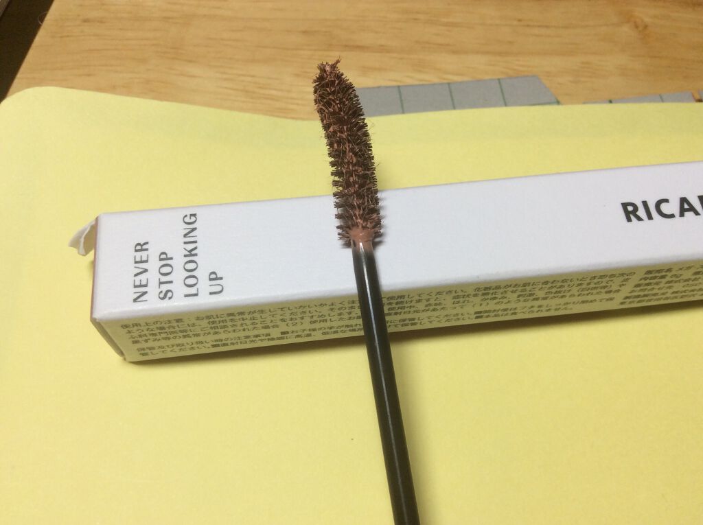 メガ・ステッキ/RICAFROSH/マスカラを使ったクチコミ(4枚目)