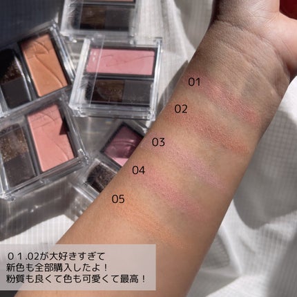 チークブラッシュ/CEZANNE/パウダーチークを使ったクチコミ(7枚目)