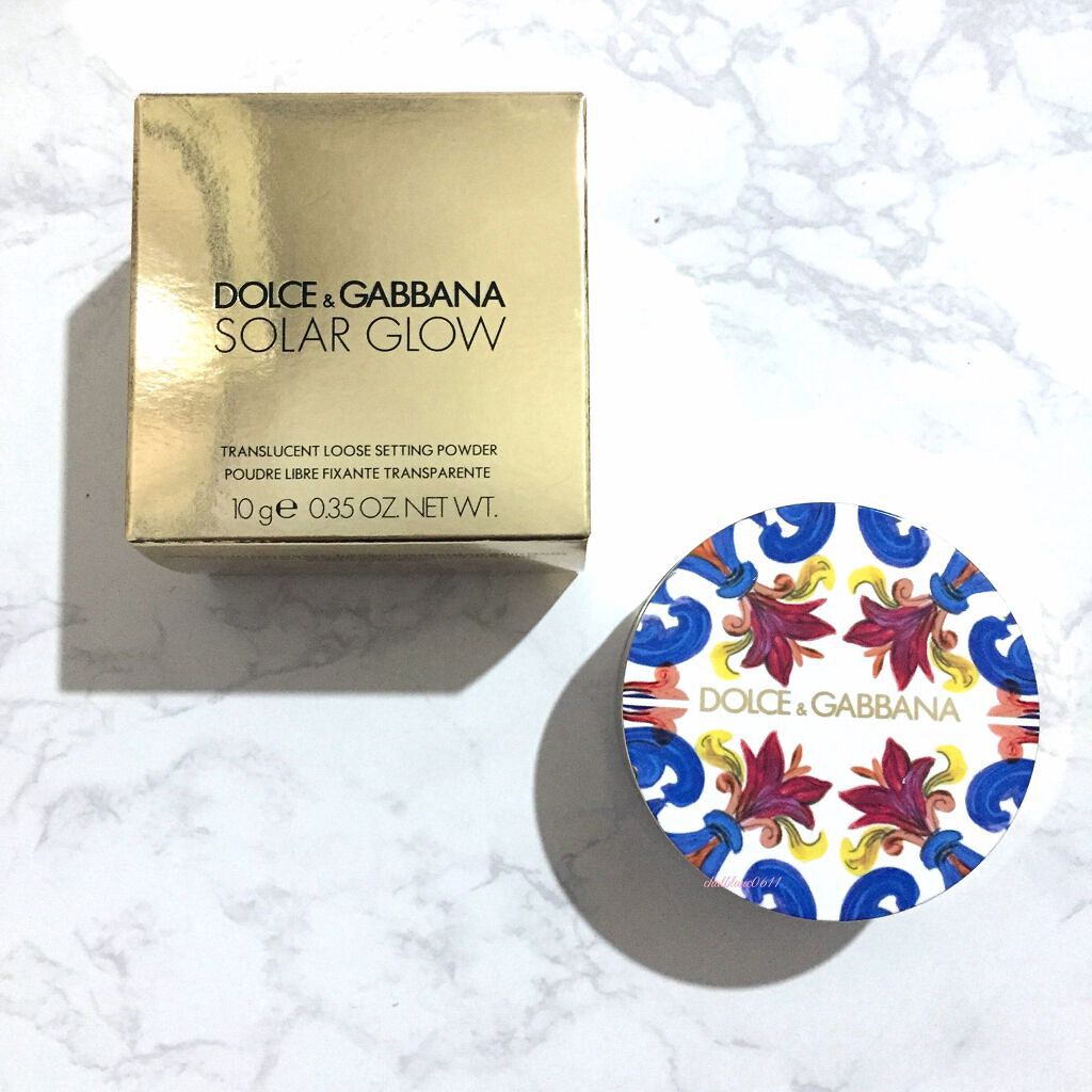 ソーラーグロウ トランスルーセント ルースセッティングパウダー /DOLCE&GABBANA BEAUTY/ルースパウダーを使ったクチコミ(2枚目)