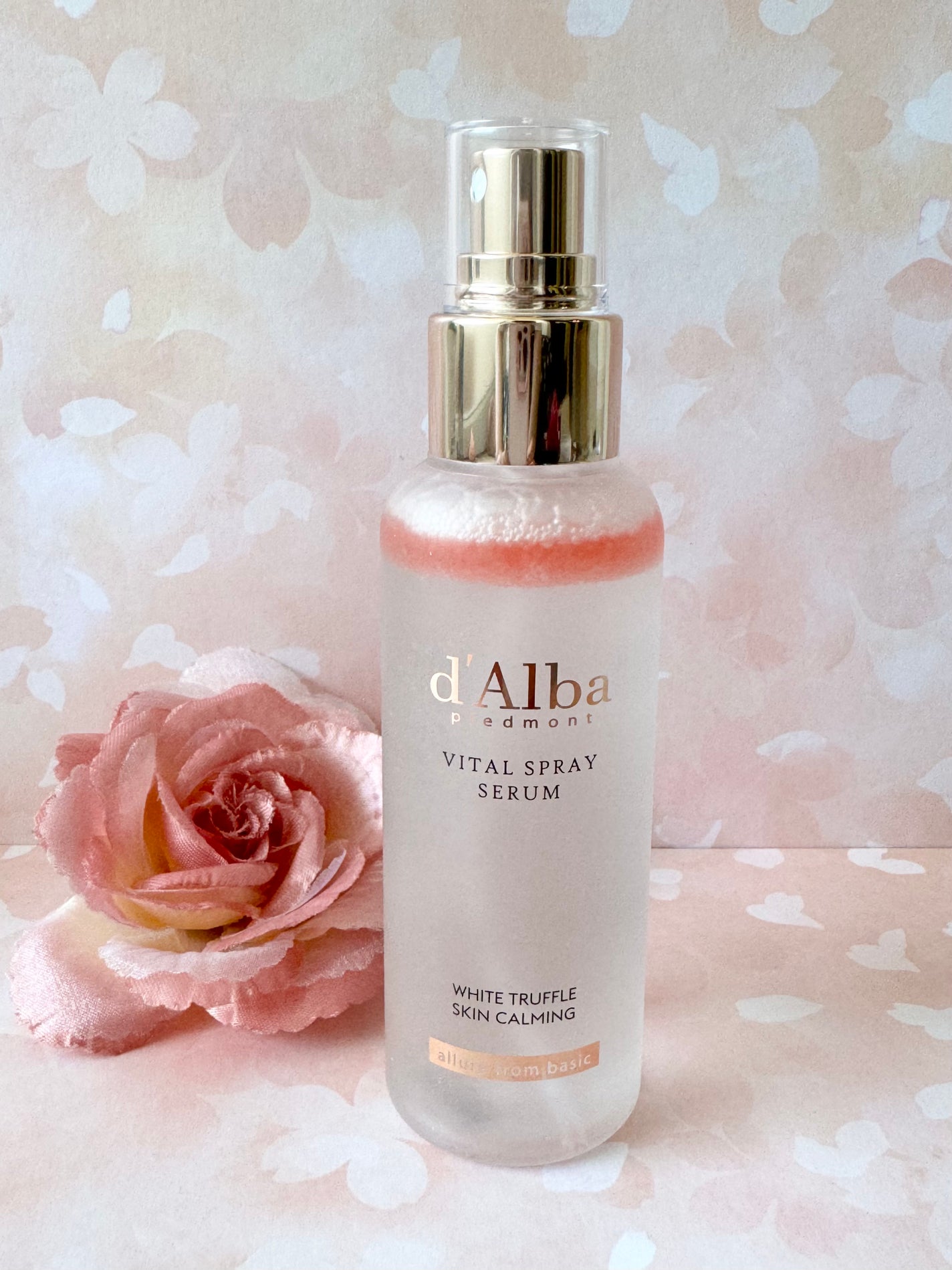 ダルバ ホワイトトリュフバイタルスプレーセラム/ダルバ/ミスト状化粧水を使ったクチコミ(1枚目)