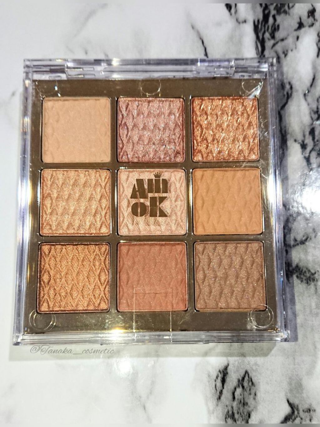 ソフトクレイビームアイシャドウパレット/AMIOK/ジェル・クリームアイシャドウを使ったクチコミ(2枚目)