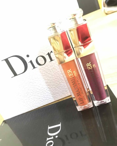 #Dior #アディクトリップマキシマイザー 

🧡004 コーラル
💜006 ベリー を購入しました٩(๑•̀o•́๑)و

カプサイシンでぷっくり唇！！
ヒアルロン酸などで潤い！！！

少しピリピリ