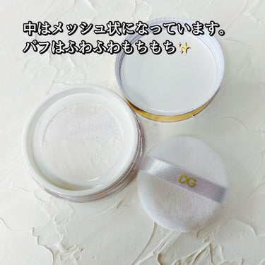 ソーラーグロウ トランスルーセント ルースセッティングパウダー /DOLCE&GABBANA BEAUTY/ルースパウダーを使ったクチコミ（3枚目）