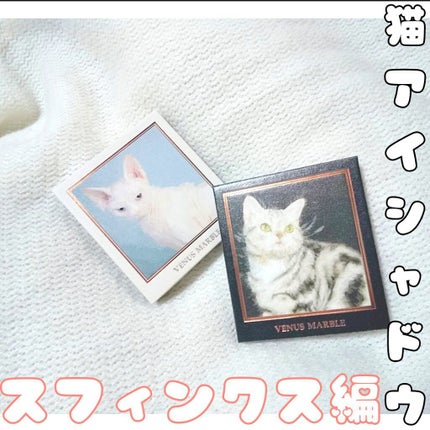 Venus Marble アイシャドウキャットシリーズ/Venus Marble/アイシャドウパレットを使ったクチコミ(1枚目)