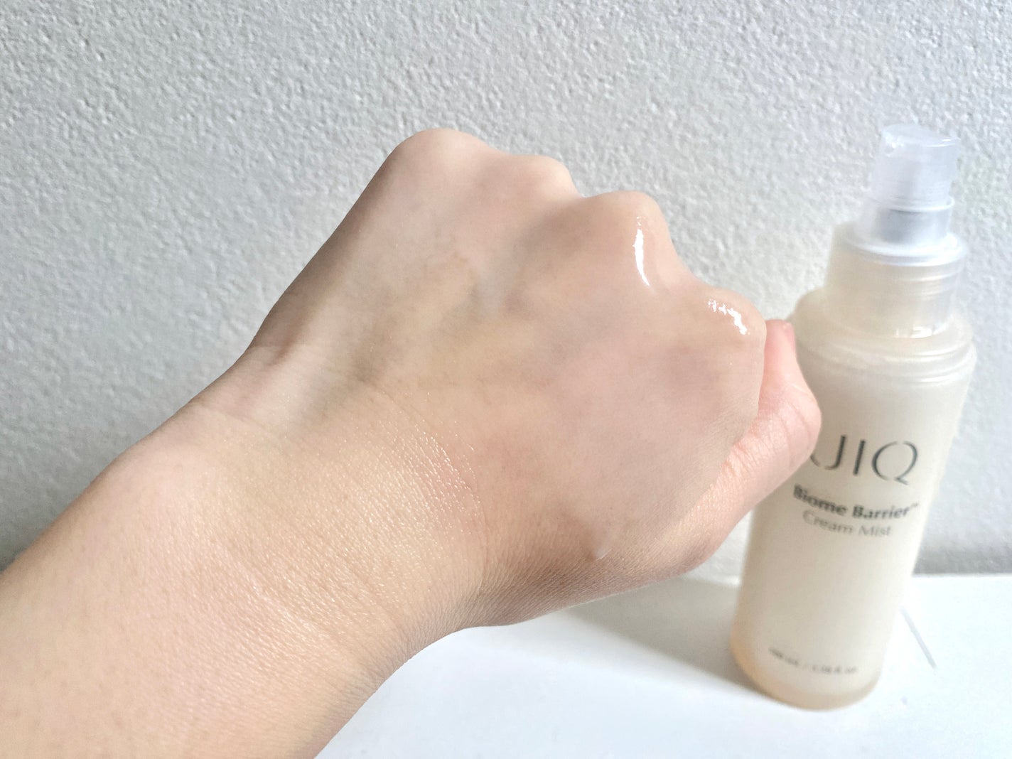 バイオームバリア クリームミスト/UIQ/ミスト状化粧水を使ったクチコミ(4枚目)