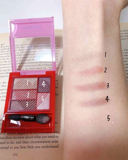 トリプルレシピアイズ/インテグレート/アイシャドウパレットを使ったクチコミ(3枚目)