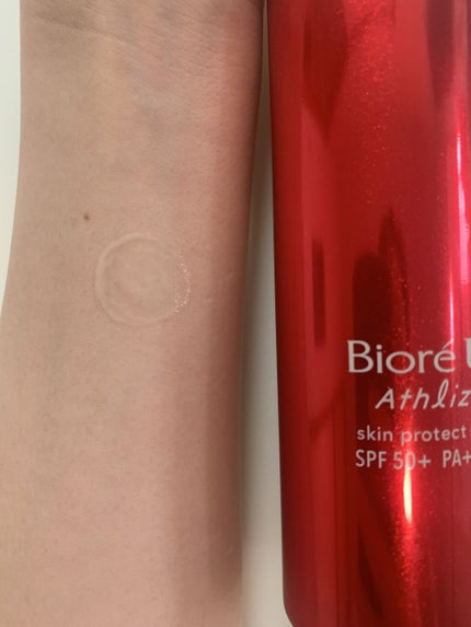 ビオレUV アスリズム スキンプロテクトスプレー /ビオレ/日焼け止めミスト・スプレーを使ったクチコミ(2枚目)