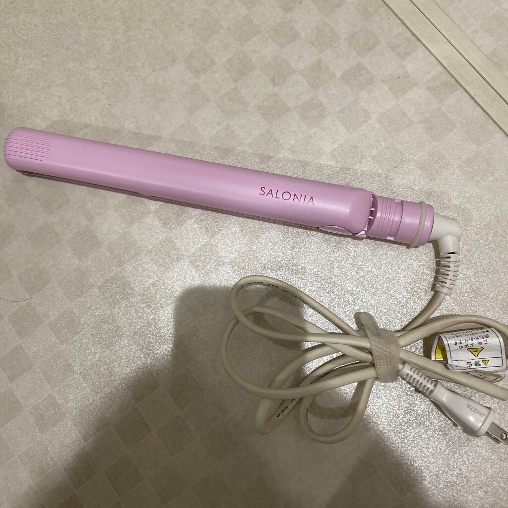 ストレートヘアアイロン/SALONIA/ストレートアイロンを使ったクチコミ(1枚目)