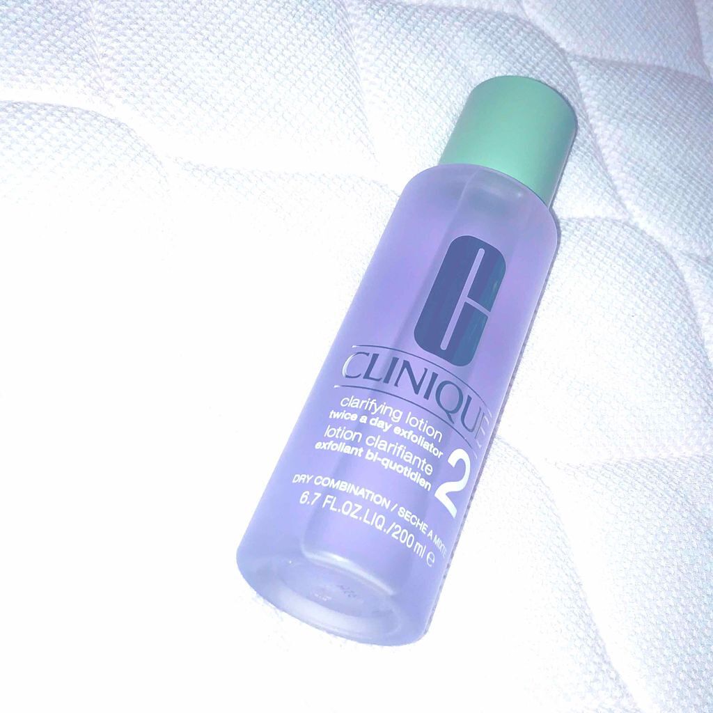 クラリファイング ローション 2/CLINIQUE/拭き取り化粧水を使ったクチコミ（1枚目）