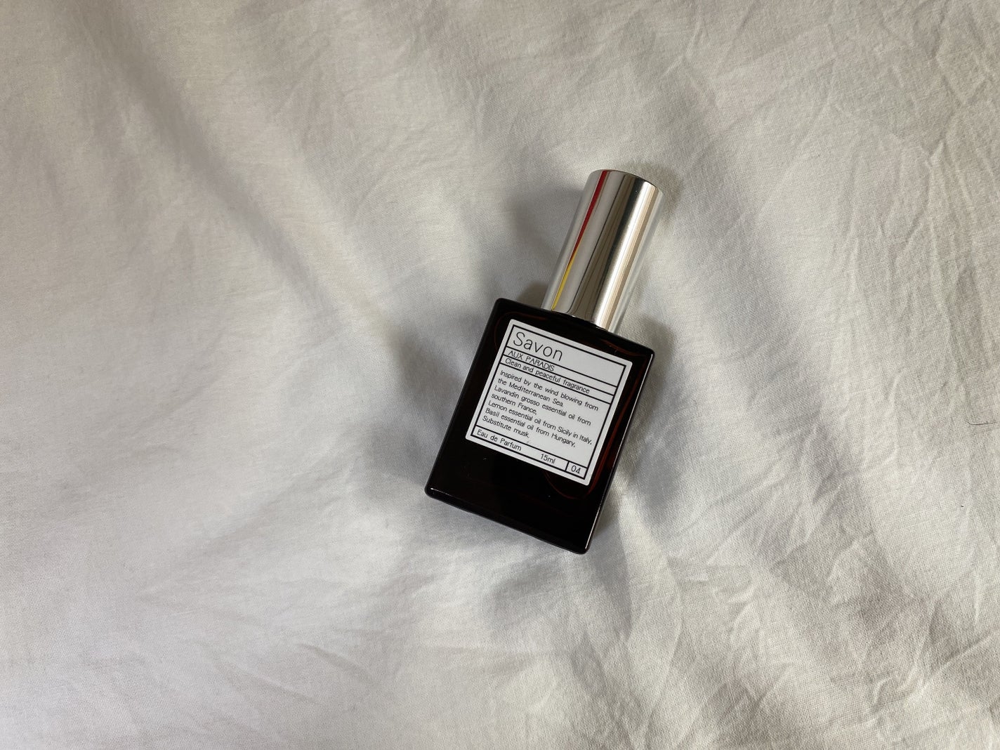 オードパルファム #04 Savon 〔サボン〕/AUX PARADIS/香水(レディース)を使ったクチコミ(1枚目)