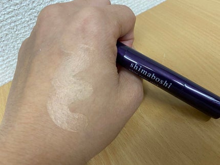 ホワイトカバースティック/shimaboshi/化粧下地を使ったクチコミ(3枚目)