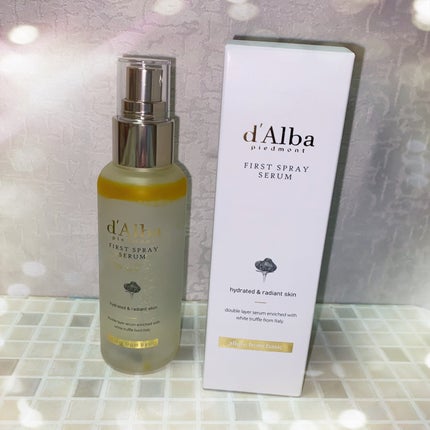 ダルバ ホワイトトリュフファーストスプレーセラム/ダルバ/ミスト状化粧水を使ったクチコミ(6枚目)