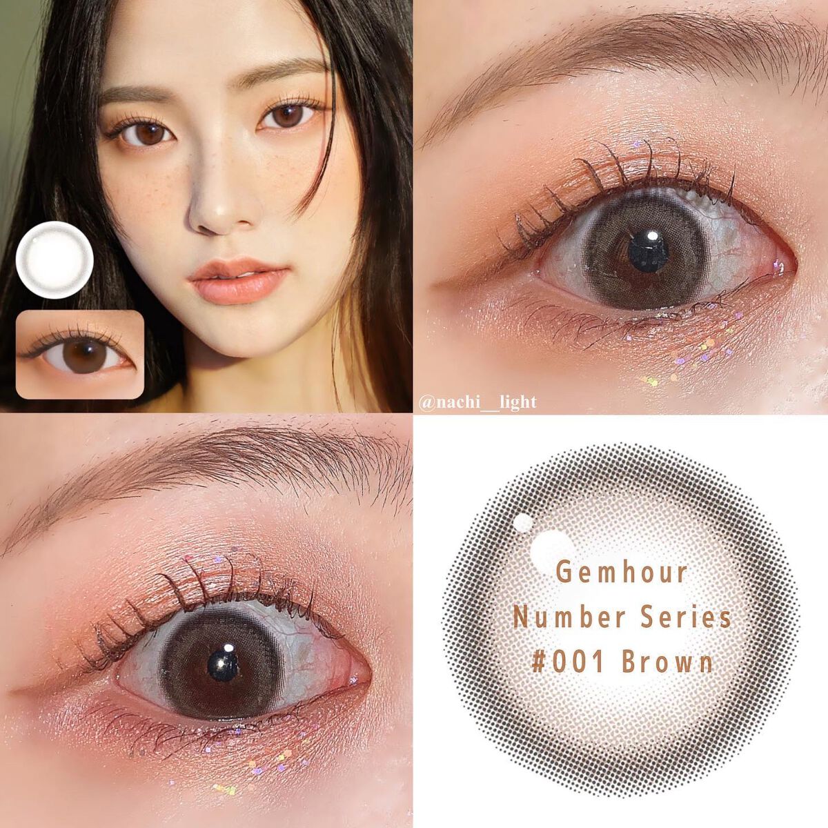 Gemhour/Hapa kristin/カラーコンタクトレンズを使ったクチコミ（3枚目）