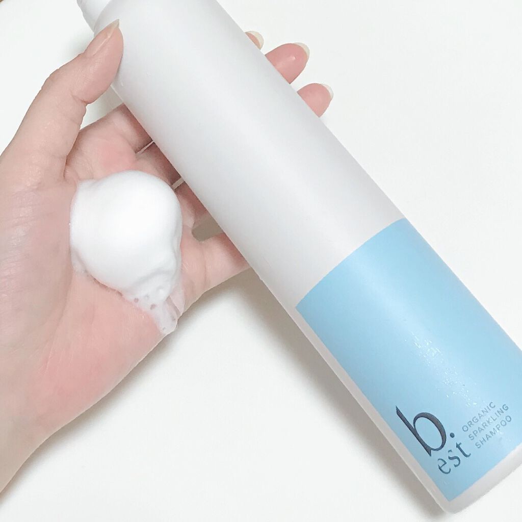オーガニックスパークリングシャンプー/b.ris/市販シャンプーを使ったクチコミ(2枚目)