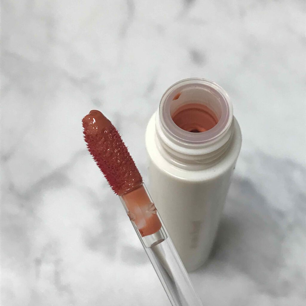 グラスティングウォーターティント 韓服エディション/rom&nd/リップティントを使ったクチコミ(3枚目)