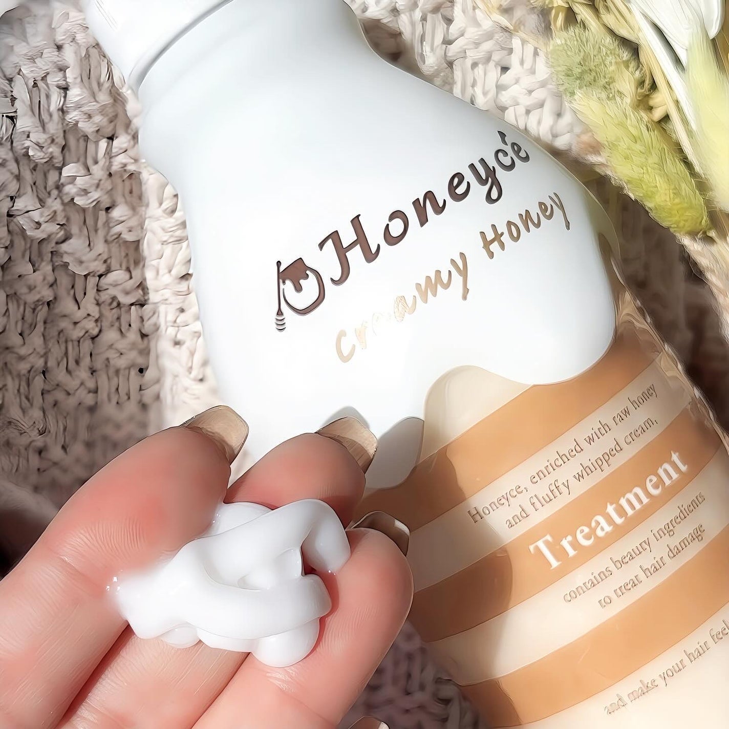 クリーミーハニー シャンプー/トリートメント/ハニーチェ/市販シャンプーを使ったクチコミ(4枚目)