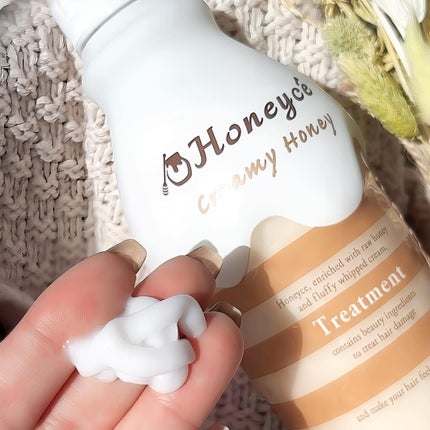 クリーミーハニー シャンプー/トリートメント/ハニーチェ/市販シャンプーを使ったクチコミ(4枚目)