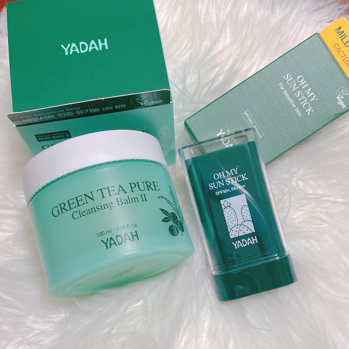 グリーンティーピュアクレンジングバームⅡ/YADAH/クレンジングバームを使ったクチコミ(1枚目)