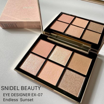 アイデザイナー EX07 Endless Sunset<限定色>/SNIDEL BEAUTY/アイシャドウパレットを使ったクチコミ(1枚目)