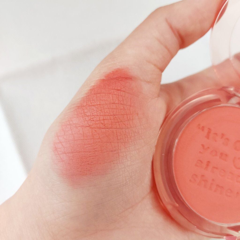 ピュア ブラッシュド サンシャイン チーク/PERIPERA/パウダーチークを使ったクチコミ(5枚目)