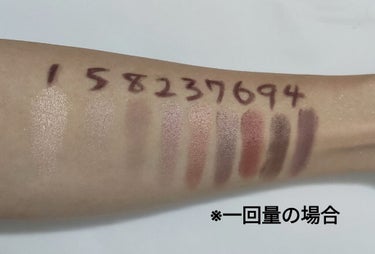 UR GLAM　BLOOMING EYE COLOR PALETTE/U R GLAM/アイシャドウパレットを使ったクチコミ（3枚目）