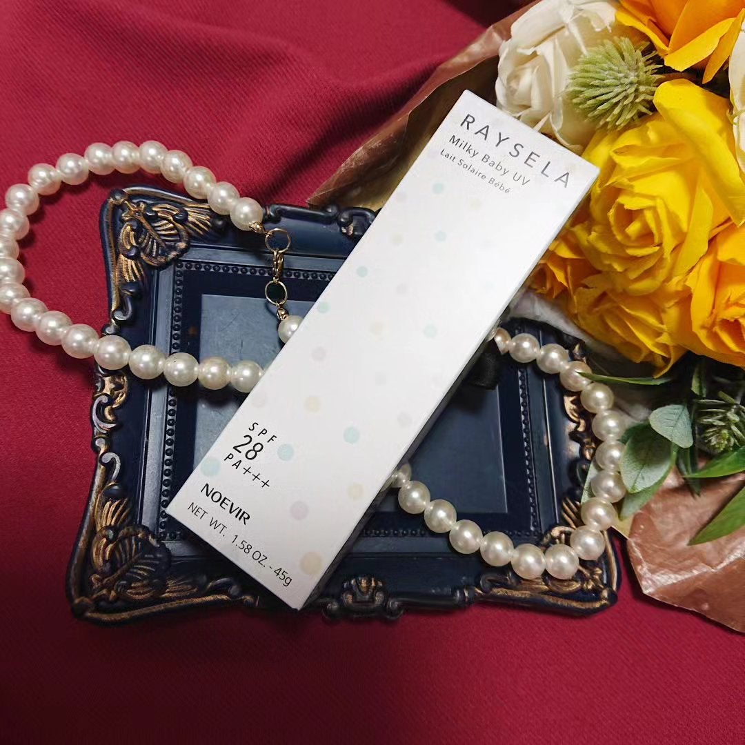 レイセラ ミルキーベビー UV/ノエビア/日焼け止めミルクを使ったクチコミ(3枚目)