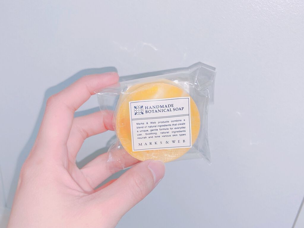 ハンドメイドボタニカルソープ レモングラス/ガーデニア/MARKS&WEB/洗顔石鹸を使ったクチコミ(1枚目)