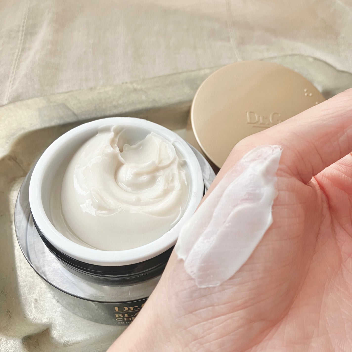 ブラックスネイル クリーム/Dr.G/フェイスクリームを使ったクチコミ(3枚目)