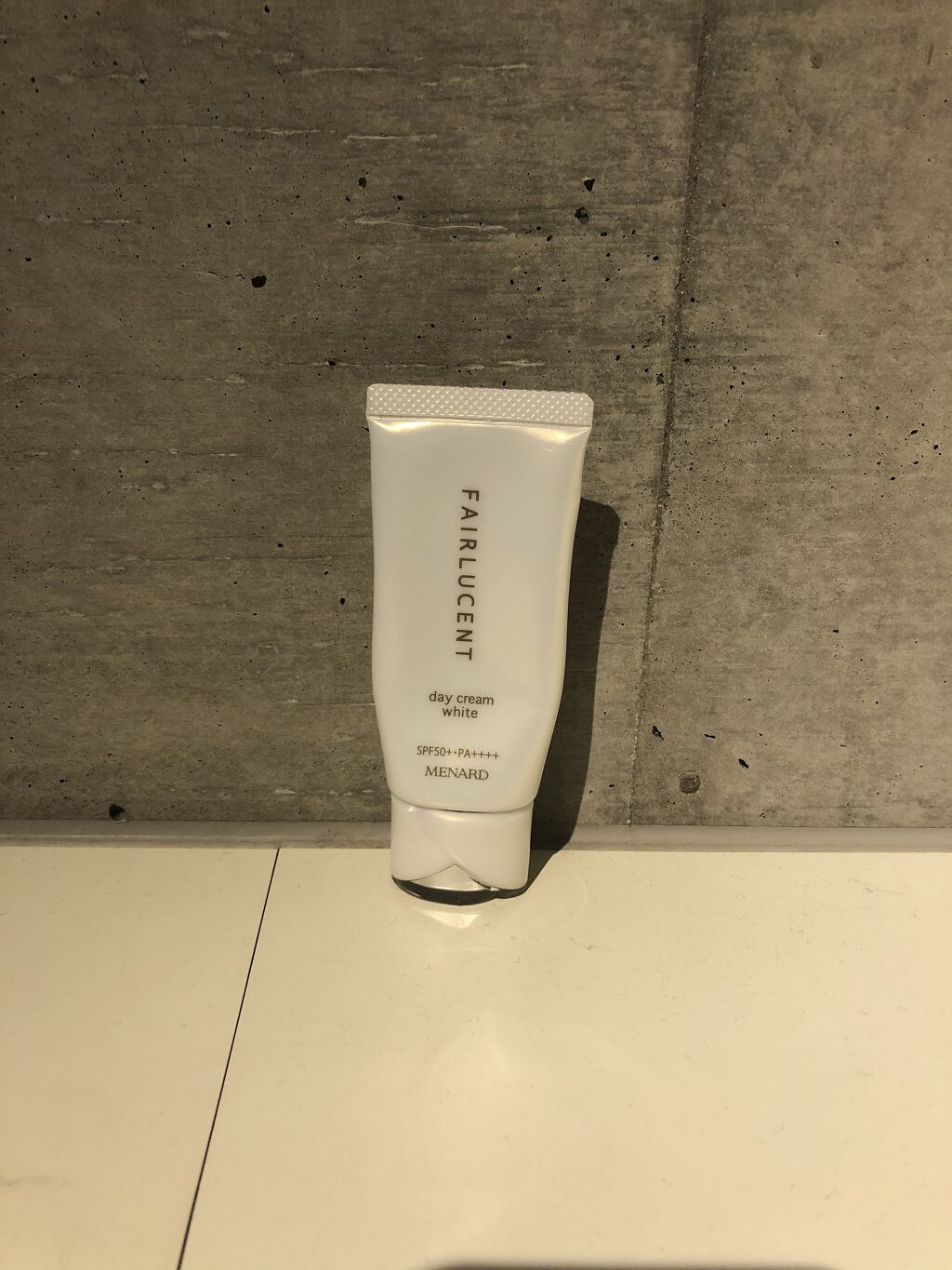 薬用デイクリーム ホワイト/フェアルーセント/日焼け止めクリームを使ったクチコミ（1枚目）