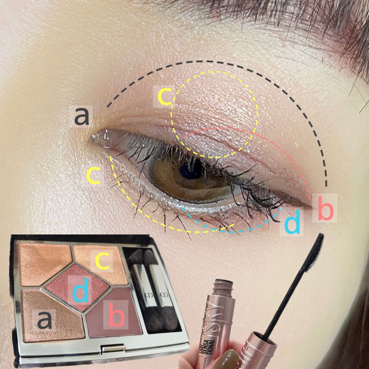 【旧】サンク クルール クチュール/Dior/アイシャドウパレットを使ったクチコミ（2枚目）