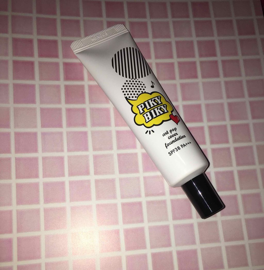 TONYMOLY PIKY BIKY アート ポップ カバー ファンデーション /TONYMOLY/リキッドファンデーションを使ったクチコミ(1枚目)