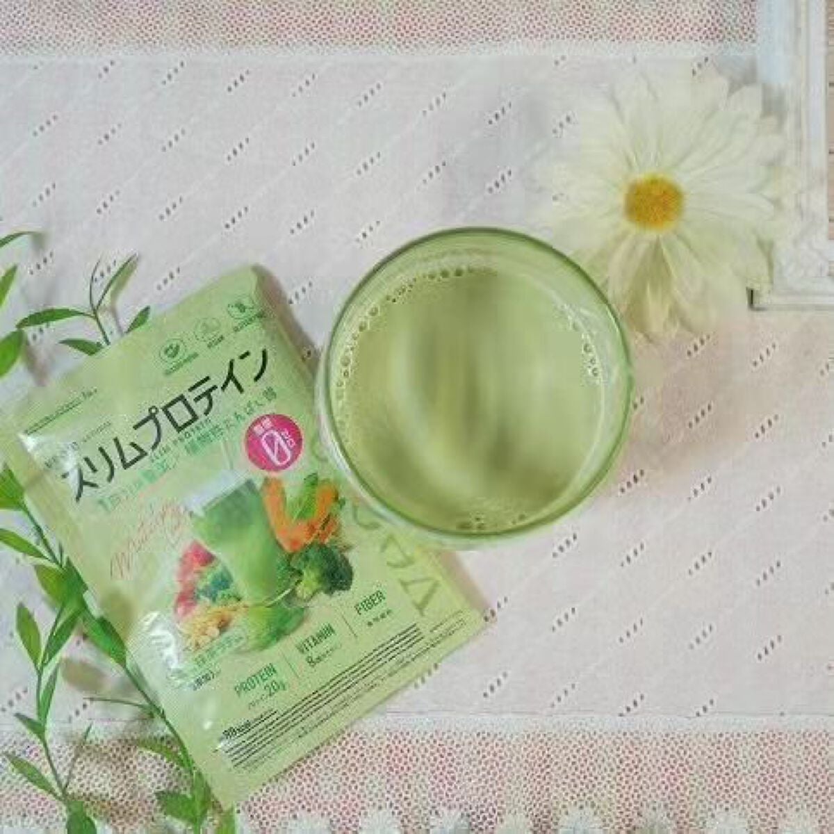 スリムプロテイン/vegie natural/ソイプロテインを使ったクチコミ(1枚目)